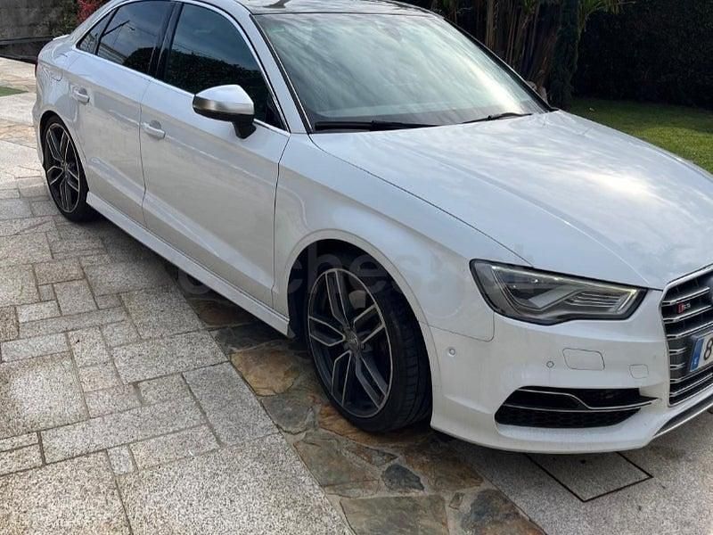Usado Audi S3 300 CV (220 kW) 2014 Blanco Berlina