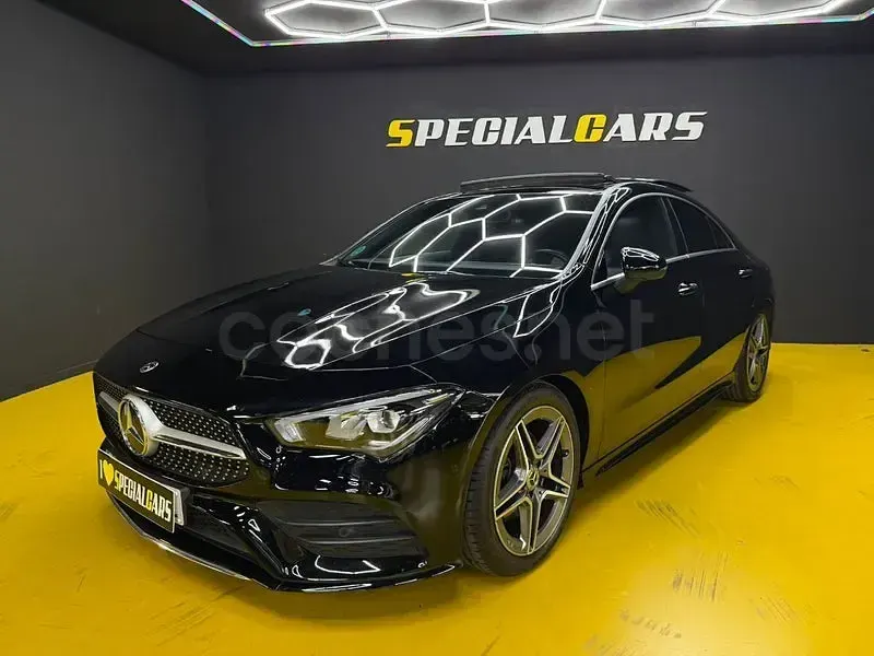 Usado Mercedes CLA180 136 CV (100 kW) 2020 Negro Coupe