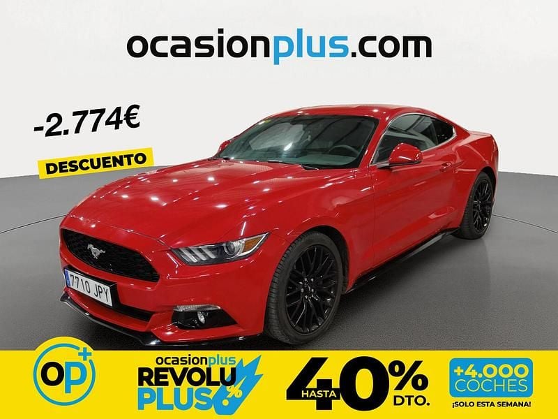 Usado Ford Mustang Fastback 314 CV (230 kW) 2016 Rojo Coupe