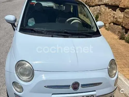 Usado Fiat 500 Pop 69 CV (50 kW) 2010 Azul Berlina