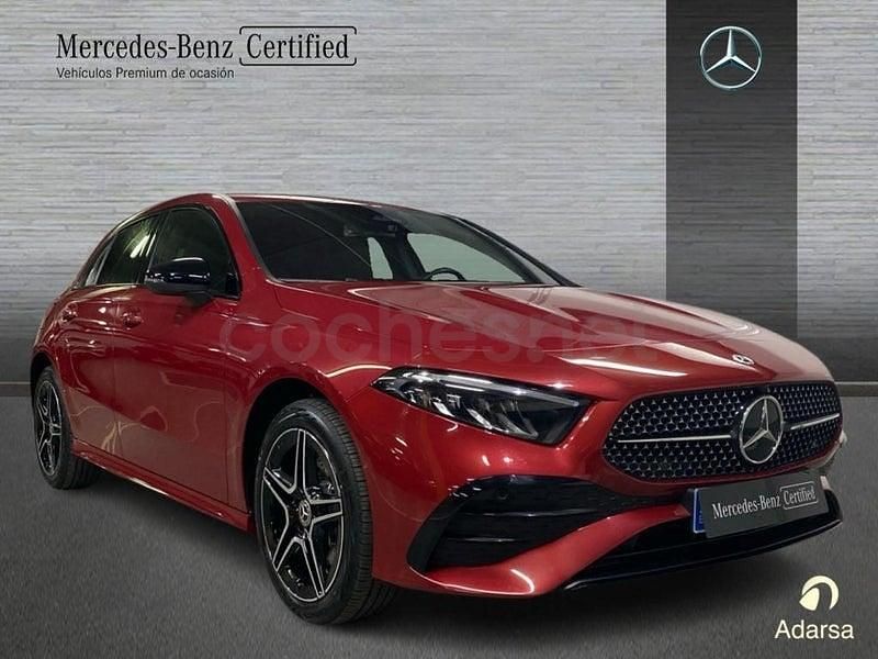 Usado Mercedes A250 AMG line 218 CV (160 kW) 2025 Rojo Berlina