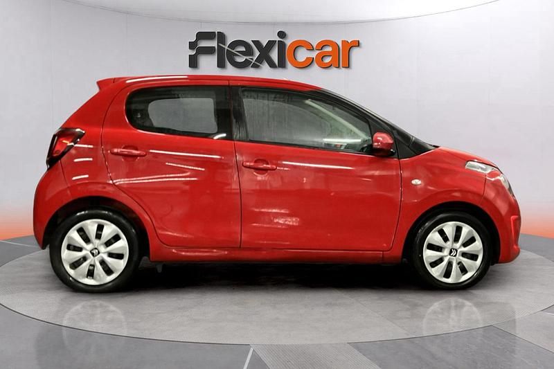 Usado Citroën C1 Feel 82 CV (60 kW) 2017 Rojo Utilitario