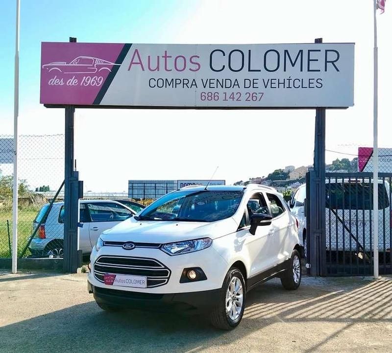 Usado Ford Ecosport Trend 95 CV (69 kW) 2015 Blanco SUV