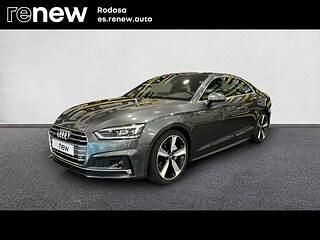 Gris Usado 2017 Audi A5 S-Line Coupe | 26.900 € (Buen precio) - Imagen 1/4
