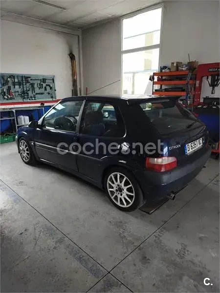 Usado Citroën Saxo 90 CV (66 kW) 1999 Azul Utilitario