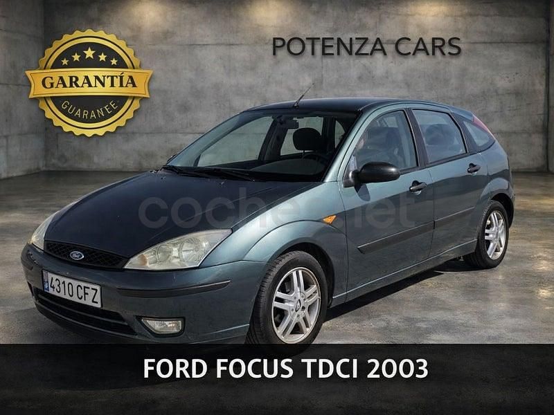 Begagnad Ford Focus Trend 100 HK (73 kW) 2003 Grön Sedan