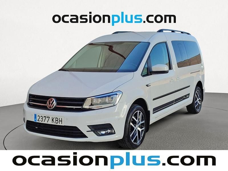 Blanco Usado 2017 VW Caddy Maxi Monovolumen | 23.590 € (Precio justo) - Imagen 1/4