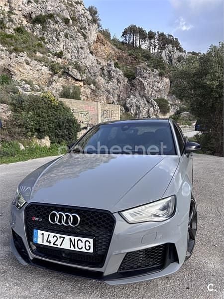 Usado Audi RS3 367 CV (269 kW) 2016 Gris / plata Berlina