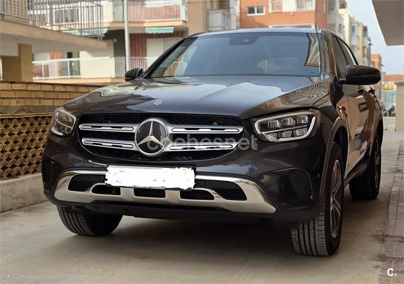 Negro Usado 2022 Mercedes GLC200 SUV | 36.500 € (Super precio) - Imagen 1/4