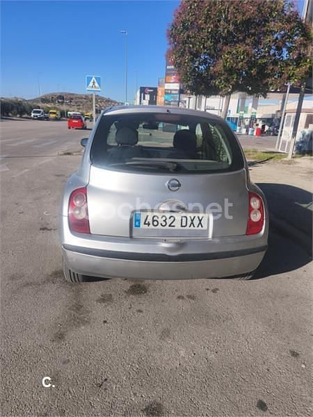 Gris / plata Usado 2006 Nissan Micra Visia Berlina | 3250 € (Precio justo) - Imagen 1/4