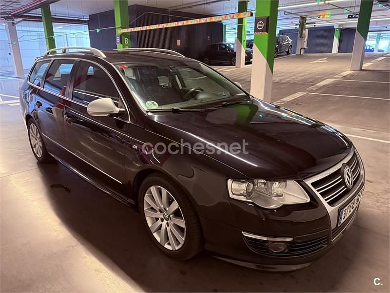 Usado VW Passat R-line 170 CV (125 kW) 2008 Negro Familiar