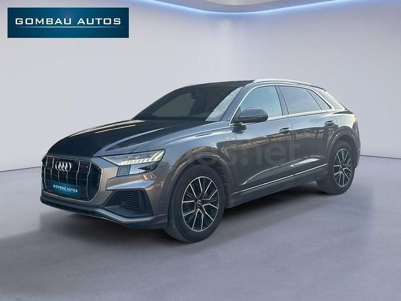 Usado Audi Q8 S-Line 286 CV (210 kW) 2019 Gris / plata SUV