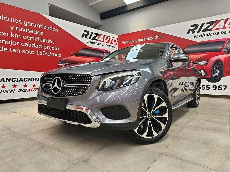 Usado Mercedes GLC350 320 CV (235 kW) 2017 Gris / plata Coupe