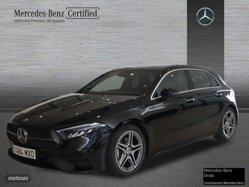 Negro Usado 2024 Mercedes A200 AMG line Berlina | 33.900 € (Precio justo) - Imagen 1/4
