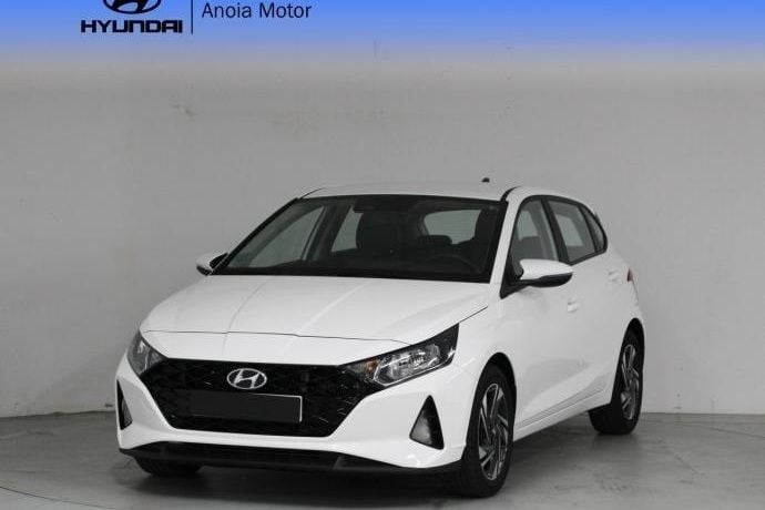 Gris Usado 2021 Hyundai i20 Utilitario | 9950 € (Buen precio) - Imagen 1/4