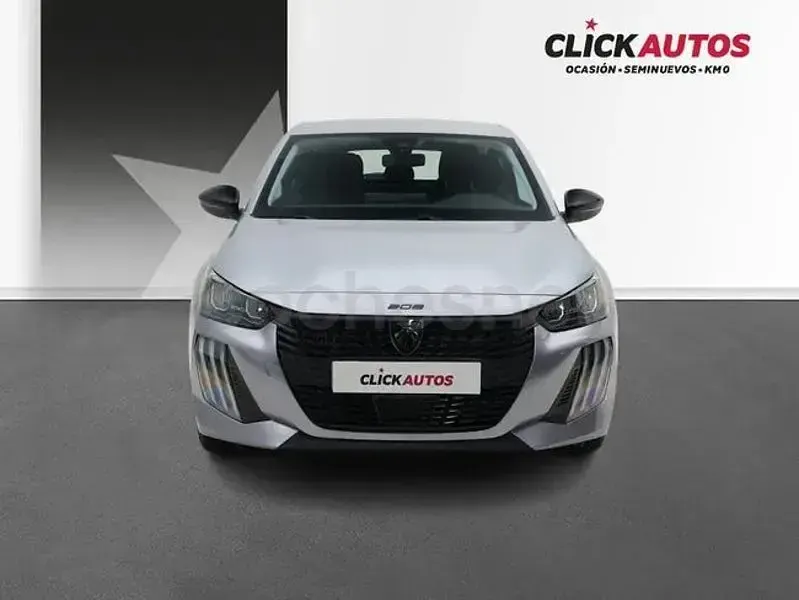 Usado Peugeot 208 Style 100 CV (73 kW) 2025 Gris / plata Utilitario