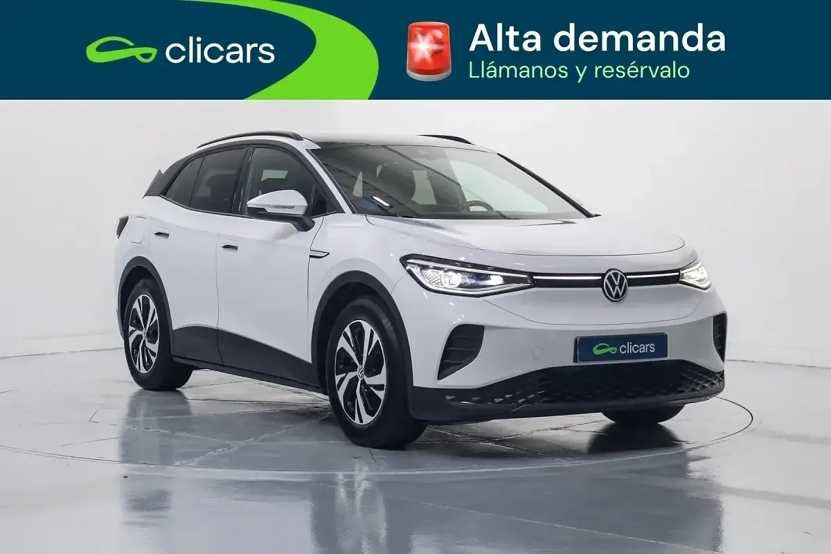 Usado VW ID.4 Pure 125 kW (170 CV) 2022 Blanco SUV