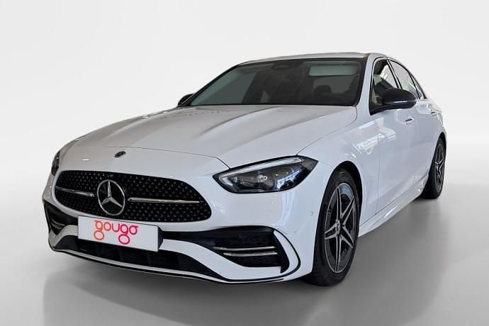 Blanco Usado 2023 Mercedes C220 AMG line Berlina | 40.900 € (Precio justo) - Imagen 1/4