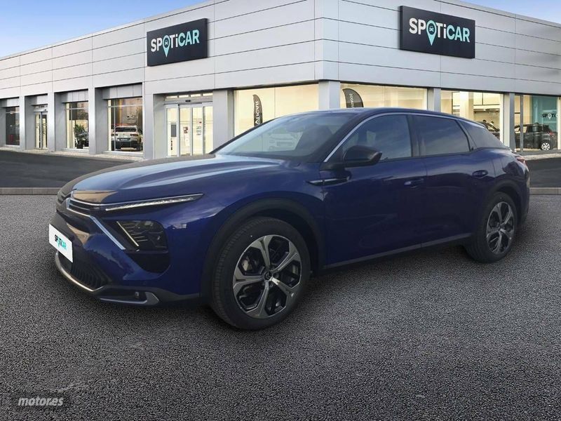 Azul Usado 2023 Citroën C5 X Feel Berlina | 33.500 € (Caro) - Imagen 1/4