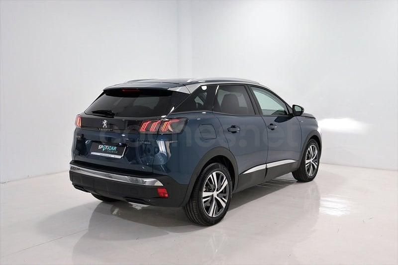 Usado Peugeot 3008 Allure 180 CV (132 kW) 2021 Azul SUV