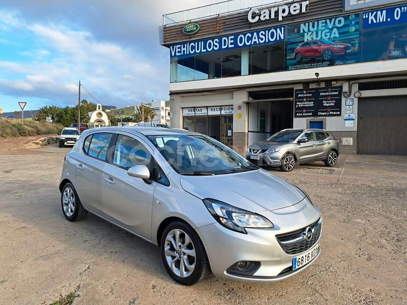 Gris / plata Usado 2017 Opel Corsa Selective Berlina | 11.990 € (Caro) - Imagen 1/4