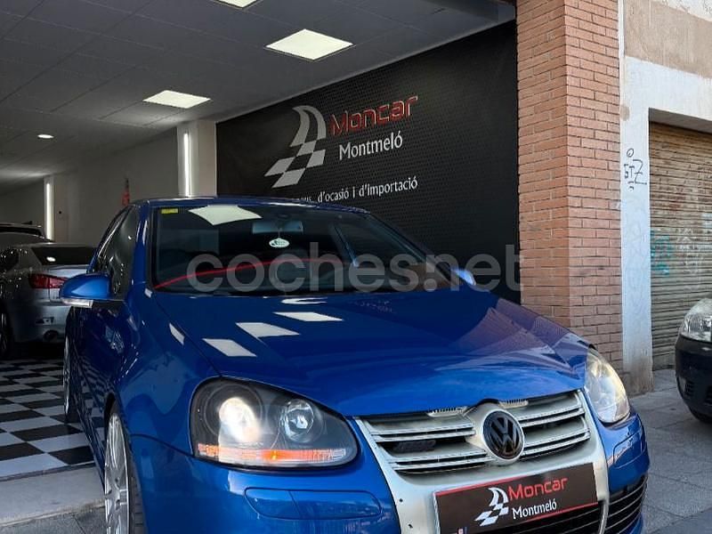 Azul Usado 2007 VW Golf V R Berlina | 16.900 € (Un poco caro) - Imagen 1/4