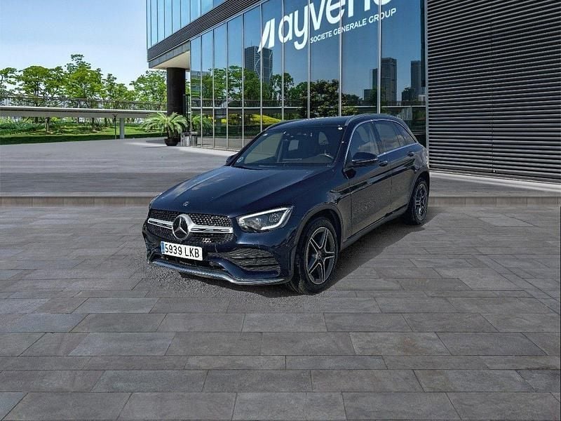 Azul Usado 2020 Mercedes GLC300 SUV | 42.900 € (Precio justo) - Imagen 1/4