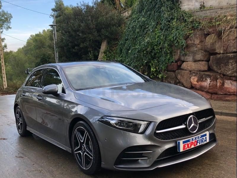 Usado Mercedes A35 AMG 306 CV (225 kW) 2019 Gris / plata Berlina