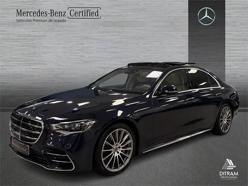 Usado Mercedes S450 367 CV (269 kW) 2024 Azul Berlina