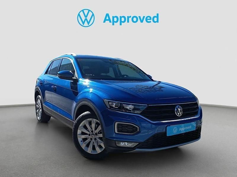 Usado VW T-Roc Advance 110 CV (80 kW) 2021 Azul SUV