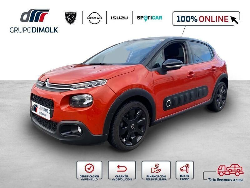 Usado Citroën C3 PureTech 110 CV (80 kW) 2017 Naranja Utilitario