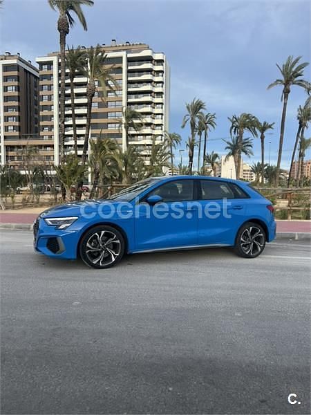 Usado Audi A3 Advanced Plus 204 CV (150 kW) 2022 Azul Berlina
