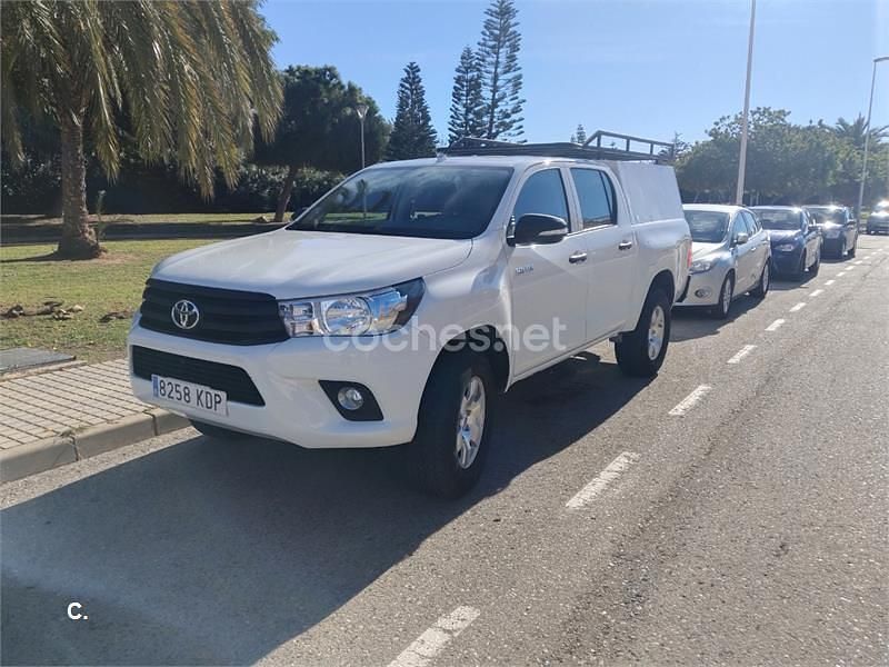 Usado Toyota HiLux 150 CV (110 kW) 2017 Blanco Recogida
