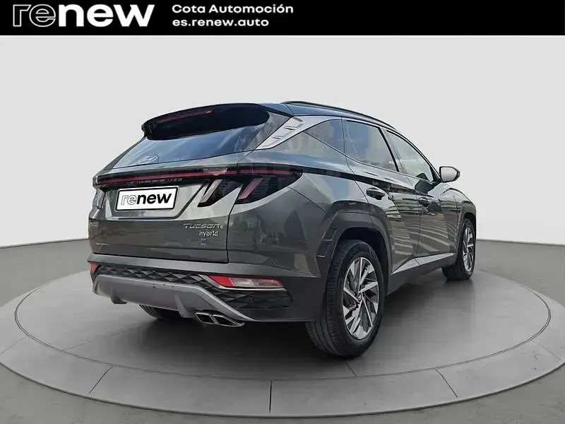 Usado Hyundai Tucson 136 CV (100 kW) 2021 Teal / dark knight SUV