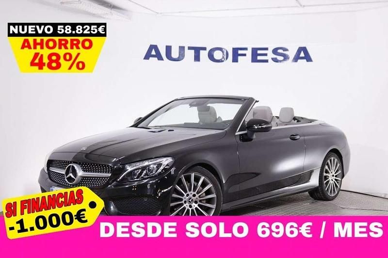 Negro Usado 2018 Mercedes C32 AMG AMG Descapotable | 30.750 € - Imagen 1/4