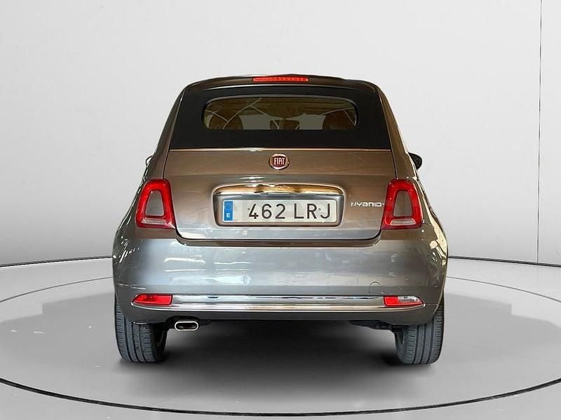 Usado Fiat 500C Dolcevita 70 CV (51 kW) 2021 Gris / plata Descapotable