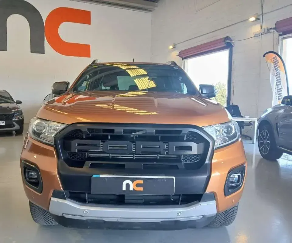 Usado Ford Ranger Wildtrack 213 CV (156 kW) 2019 Naranja Pickup/Camioneta