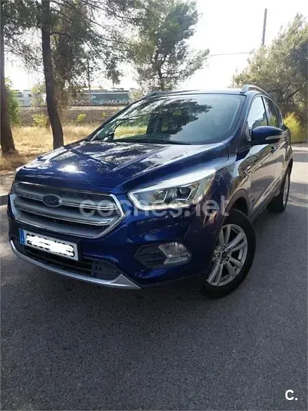 Usado Ford Kuga Titanium 120 CV (88 kW) 2018 Azul SUV