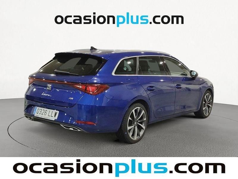 Usado Seat Leon ST FR 150 CV (110 kW) 2020 Azul Familiar