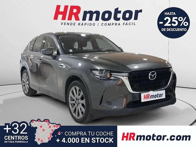 Usado Mazda CX-60 Exclusive-Line 330 CV (242 kW) 2023 Gris SUV