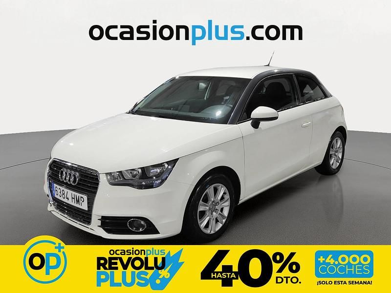 Usado Audi A1 Attraction 90 CV (66 kW) 2012 Blanco Utilitario