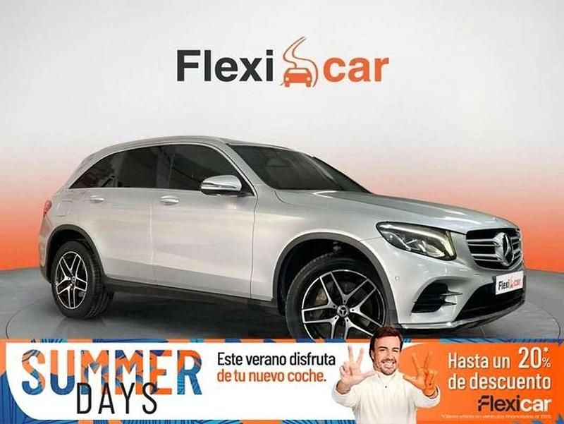 Gris Usado 2019 Mercedes GLC220 SUV | 25.290 € (Super precio) - Imagen 1/4