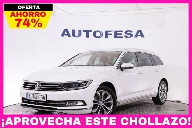 Blanco Usado 2015 VW Passat Sportline Familiar | 15.450 € (Precio justo) - Imagen 1/4