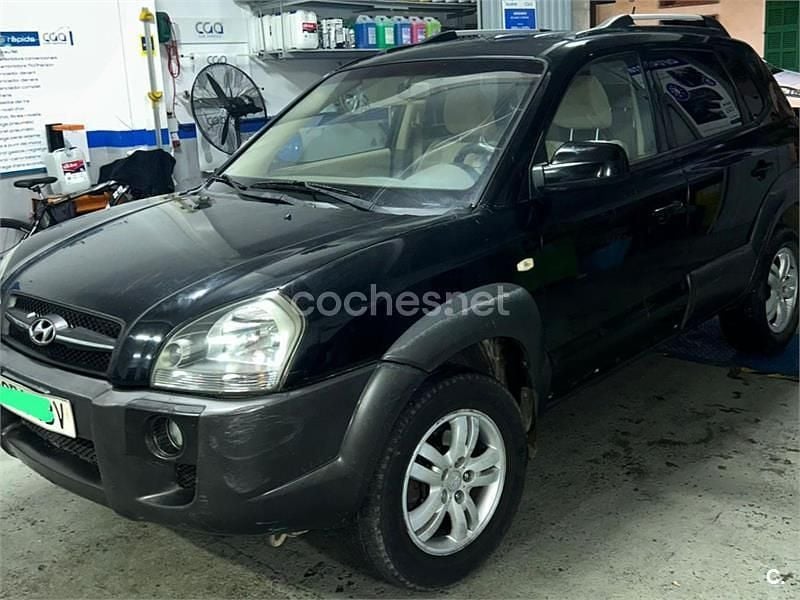 Usado Hyundai Tucson Classic 142 CV (104 kW) 2008 Negro SUV