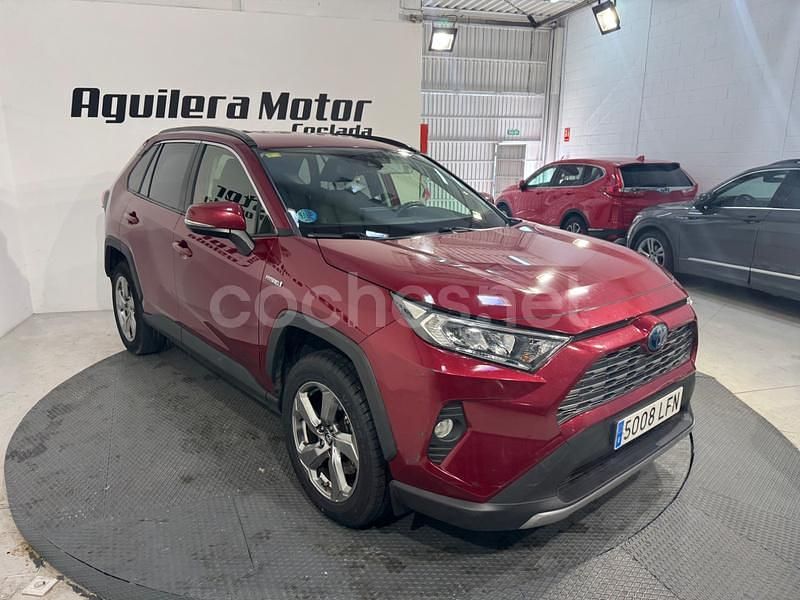 Usado Toyota RAV4 Hybrid Advance 218 CV (160 kW) 2020 Granate SUV