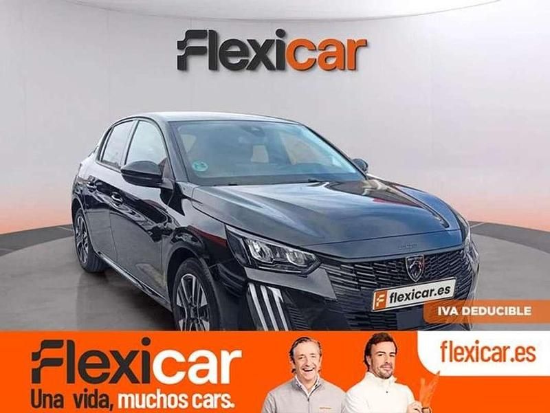 Usado Peugeot 208 Allure 101 CV (74 kW) 2025 Negro Utilitario