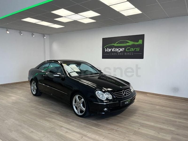 Usado Mercedes CLK500 Avantgarde 306 CV (225 kW) 2003 Negro Coupe