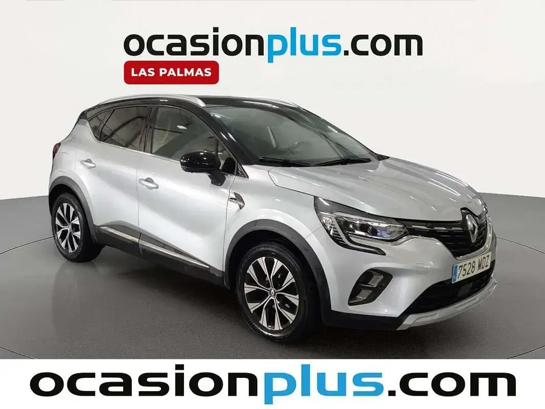 Usado Renault Captur Techno 91 CV (66 kW) 2023 Gris SUV