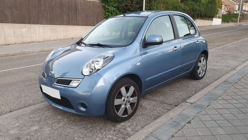 Azul Usado 2008 Nissan Micra Acenta Utilitario | 3990 € (Buen precio) - Imagen 1/4