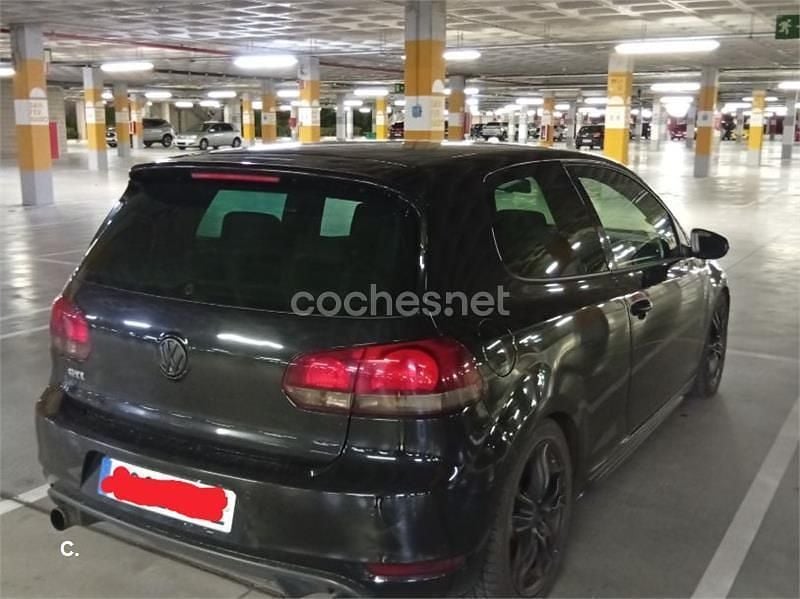 Usado VW Golf VI GTI 210 CV (154 kW) 2011 Negro Utilitario